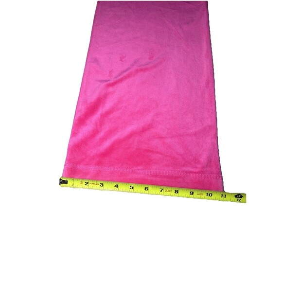 Juicy Couture Large OG Big Bling Hot Pink Velour Track Pants NWT - Picture 9 of 10